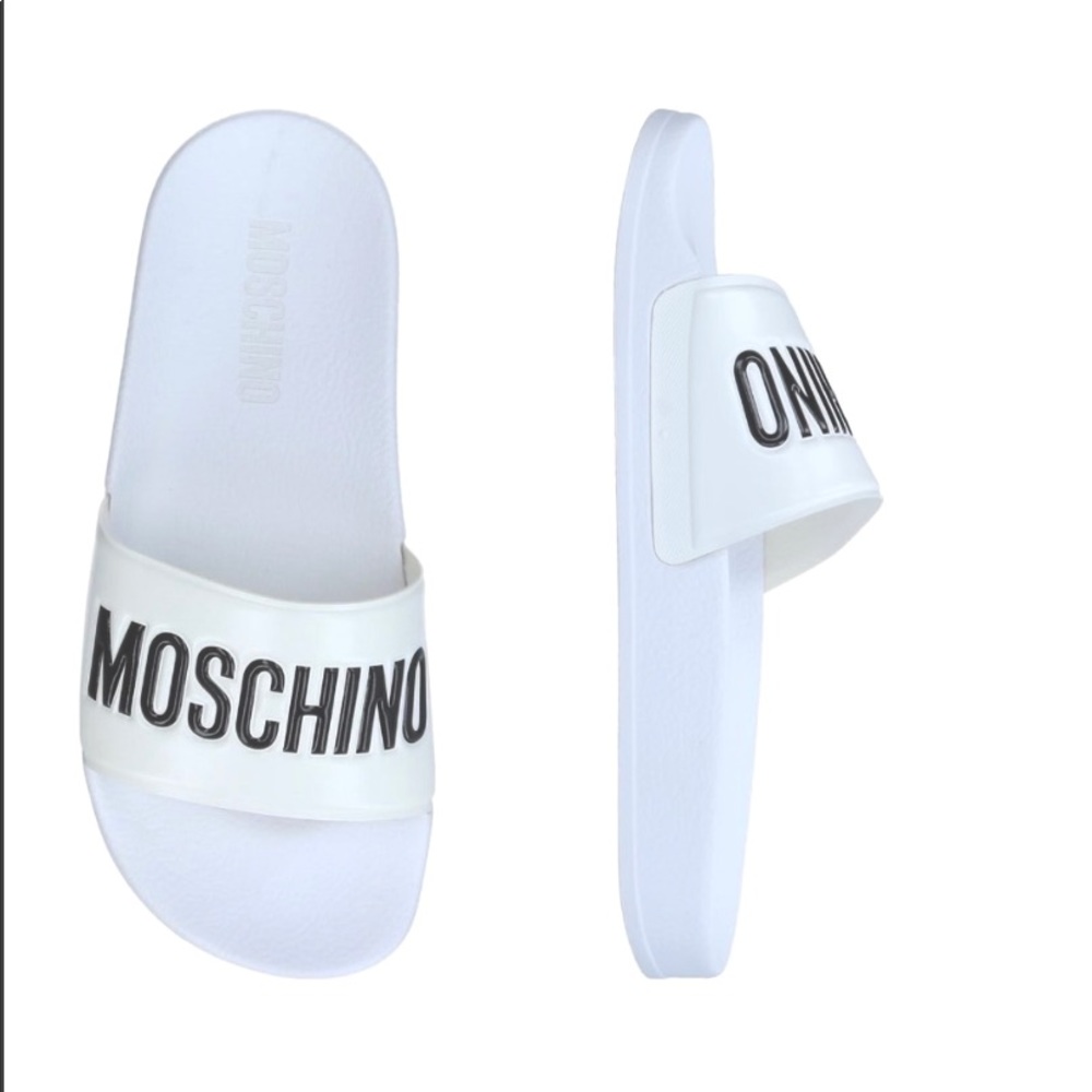 Authentic Moschino Slides